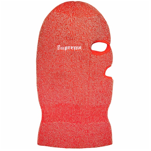 SUPREME ORANGE REFLECTIVE BALACLAVA - Picture 8 of 11